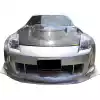 VSaero FRP AMU Front Bumper for Nissan 350Z Z33 2003-2008 - Image 3