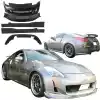 VSaero FRP AMU Body Kit 5pc for Nissan 350Z Z33 2003-2008 - Image 1