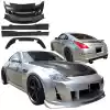 VSaero FRP AMU Body Kit 5pc for Nissan 350Z Z33 2003-2008 - Image 2