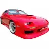 VSaero FRP BSPO v1 Front Bumper for Mazda RX-7 FC3S 1986-1992 - Image 2