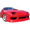 VSaero FRP BSPO v1 Front Bumper for Mazda RX-7 FC3S 1986-1992 - Image 13