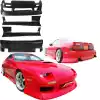 VSaero FRP BSPO v1 Body Kit 4pc for Mazda RX-7 FC3S 1986-1992 - Image 1