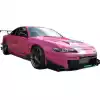 VSaero FRP DMA Wide Body Fenders (rear) 30mm for Nissan Silvia S15 1999-2002 - Image 7