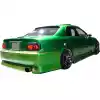 VSaero FRP BSPO Rear Bumper for Toyota Chaser JZX100 1996-2000 - Image 2