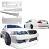 VSaero FRP BSPO Body Kit 4pc for Toyota Chaser JZX100 1996-2000 - Image 3