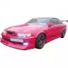 VSaero FRP TRAU Side Skirts for Toyota Chaser JZX100 1996-2000 - Image 3