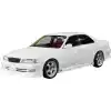 VSaero FRP TRAU Early Side Skirts for Toyota Chaser JZX100 1996-1998 - Image 4