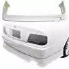 VSaero FRP TRAU Early Rear Lip Valance for Toyota Chaser JZX100 1996-1998 - Image 2