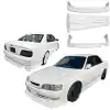 VSaero FRP TRAU Early Lip Body Kit 4pc for Toyota Chaser JZX100 1996-1998 - Image 3