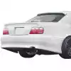 VSaero FRP URA vL Rear Bumper for Toyota Chaser JZX100 1996-2000 - Image 2