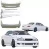 VSaero FRP URA vL Body Kit 4pc for Toyota Chaser JZX100 1996-2000 - Image 4