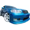 VSaero FRP VERT Front Bumper for Toyota Mark II JZX110 2000-2007 - Image 2