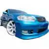 VSaero FRP VERT Front Bumper for Toyota Mark II JZX110 2000-2007 - Image 3