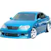 VSaero FRP VERT Front Bumper for Toyota Mark II JZX110 2000-2007 - Image 10