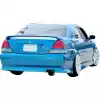 VSaero FRP VERT Rear Bumper for Toyota Mark II JZX110 2000-2007 - Image 2