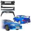 VSaero FRP DLUC Body Kit 4pc for Subaru Impreza GC8 1993-2001 > 2/4dr - Image 3