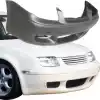 VSaero FRP CARA Front Bumper for Volkswagen Jetta MK4 1999-2004 - Image 10