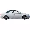 VSaero FRP CARA Side Skirts for Volkswagen Jetta MK4 1999-2004 - Image 2