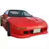 VSaero FRP TRDE Wide Body Front Bumper for Toyota MR2 SW20 1991-1995 - Image 2