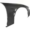 VSaero FRP DMA D1 Wide Body Fenders (front) 40mm for Nissan Silvia S13 1989-1994 - Image 4