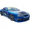 VSaero FRP DMA D1 Wide Body 30mm Fenders (front) for Nissan 240SX S14 1997-1998 - Image 18