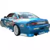 VSaero FRP DMA D1 Wide Body 30mm Fenders (front) for Nissan 240SX S14 1997-1998 - Image 21