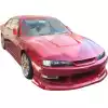 VSaero FRP DMA D1 Wide Body 30mm Fenders (front) for Nissan 240SX S14 1997-1998 - Image 13