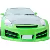 VSaero FRP IDES Havoc Front Bumper for Nissan 350Z Z33 2003-2008 - Image 9