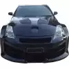 VSaero FRP IDES Havoc Front Bumper for Nissan 350Z Z33 2003-2008 - Image 5