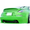 VSaero FRP IDES Havoc Rear Bumper for Nissan 350Z Z33 2003-2008 - Image 7