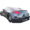 VSaero FRP IDES Havoc Rear Bumper for Nissan 350Z Z33 2003-2008 - Image 3