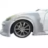 VSaero FRP IDES Havoc Wide Body Fenders Flares (front) for Nissan 350Z Z33 2003-2008 - Image 13