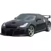 VSaero FRP IDES Havoc Wide Body Fenders Flares (front) for Nissan 350Z Z33 2003-2008 - Image 5