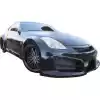 VSaero FRP IDES Havoc Wide Body Fenders Flares (front) for Nissan 350Z Z33 2003-2008 - Image 6