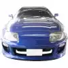 VSaero FRP SIGN Front Bumper for Toyota Supra JZA80 1993-1998 - Image 3