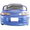 VSaero FRP SIGN Rear Lip Valance for Toyota Supra JZA80 1993-1998 - Image 1