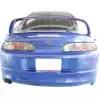 VSaero FRP SIGN Rear Lip Valance for Toyota Supra JZA80 1993-1998 - Image 3