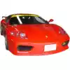 VSaero FRP RSDE Front Lip Valance for Ferrari 360 2000-2004 - Image 2