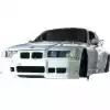 VSaero FRP RIEG DTM Wide Body Front Bumper for BMW 3-Series 325i 328i E36 1992-1998 > 2dr Coupe - Image 21