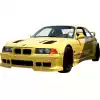 VSaero FRP RIEG DTM Wide Body Front Bumper for BMW 3-Series 325i 328i E36 1992-1998 > 2dr Coupe - Image 26