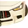 VSaero FRP WAL Front Lip Valance for Maserati Ghibli 2013-2017 - Image 30