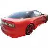 VSaero FRP VERT RIG Wide Body Rear Bumper for Nissan 240SX 1989-1994 > 3dr - Image 3