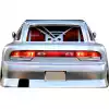 VSaero FRP BSPO Blister Wide Body Rear Bumper for Nissan 240SX 1989-1994 > 3dr Hatch - Image 24