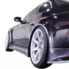 VSaero FRP VERT RIG Wide Body Side Skirts for Lexus SC300 1992-2000 - Image 4