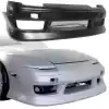 VSaero FRP BSPO Blister Wide Body Front Bumper for Nissan 240SX 1989-1994 > 2/3dr - Image 1