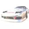 VSaero FRP BSPO Blister Wide Body Front Bumper for Nissan 240SX 1989-1994 > 2/3dr - Image 14