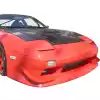 VSaero FRP VERT RIG Wide Body Front Bumper for Nissan 240SX 1989-1994 > 3dr - Image 1