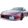 VSaero FRP VERT RIG Wide Body Front Bumper for Nissan 240SX 1989-1994 > 3dr - Image 7