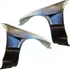 VSaero FRP MSPO R32 Wide Body 30mm Conversion Fenders (front) for Nissan 240SX 1989-1994 > 2/3dr - Image 1