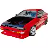 VSaero FRP ORI Wide Body Fenders (rear) 40mm > Toyota Corolla AE86 1984-1987 > 2dr Coupe - Image 19